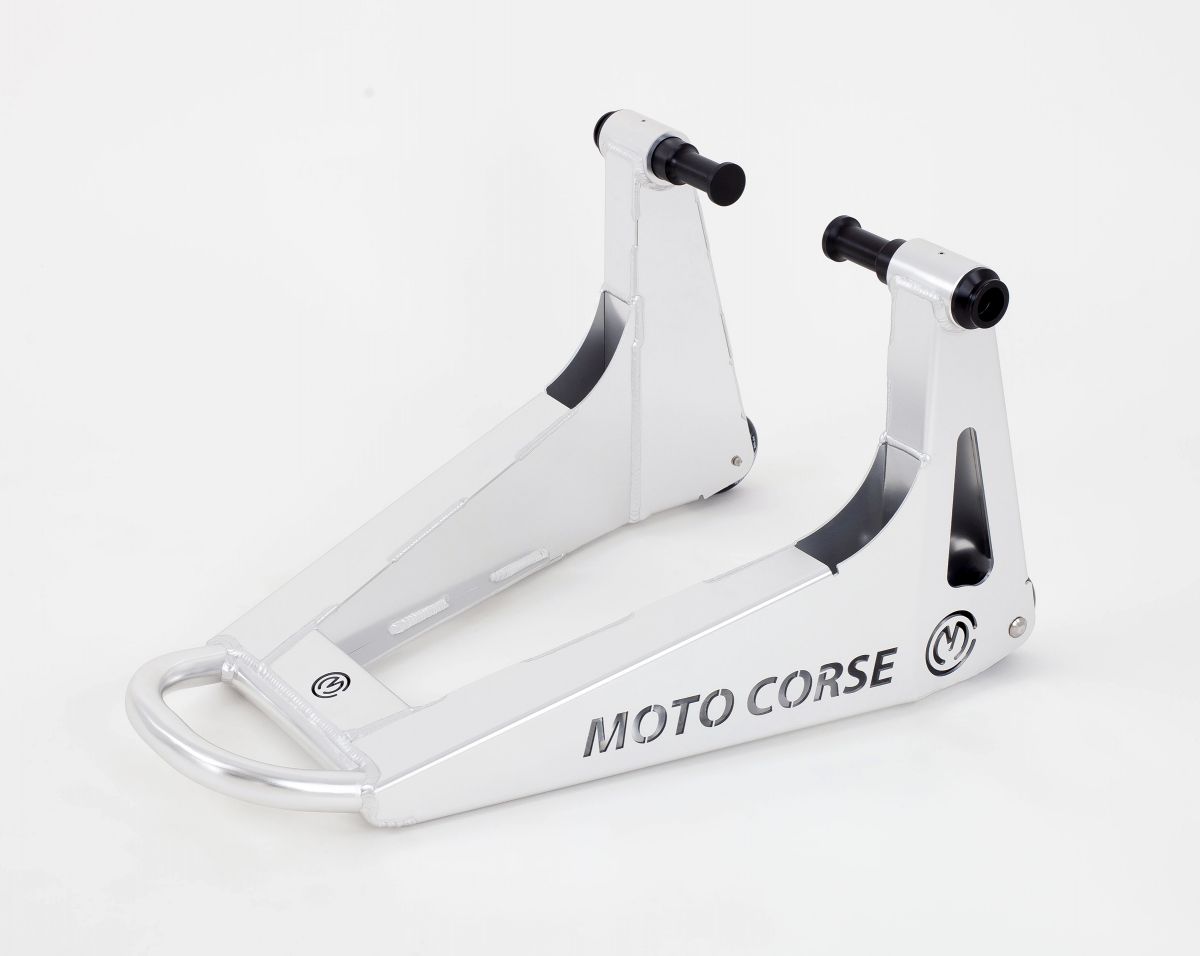 Motocorse New "SBK" Aluminum Front Paddock Stand - Radial calipers Motocorse New "SBK" Aluminum Front Paddock Stand - Radial calipers